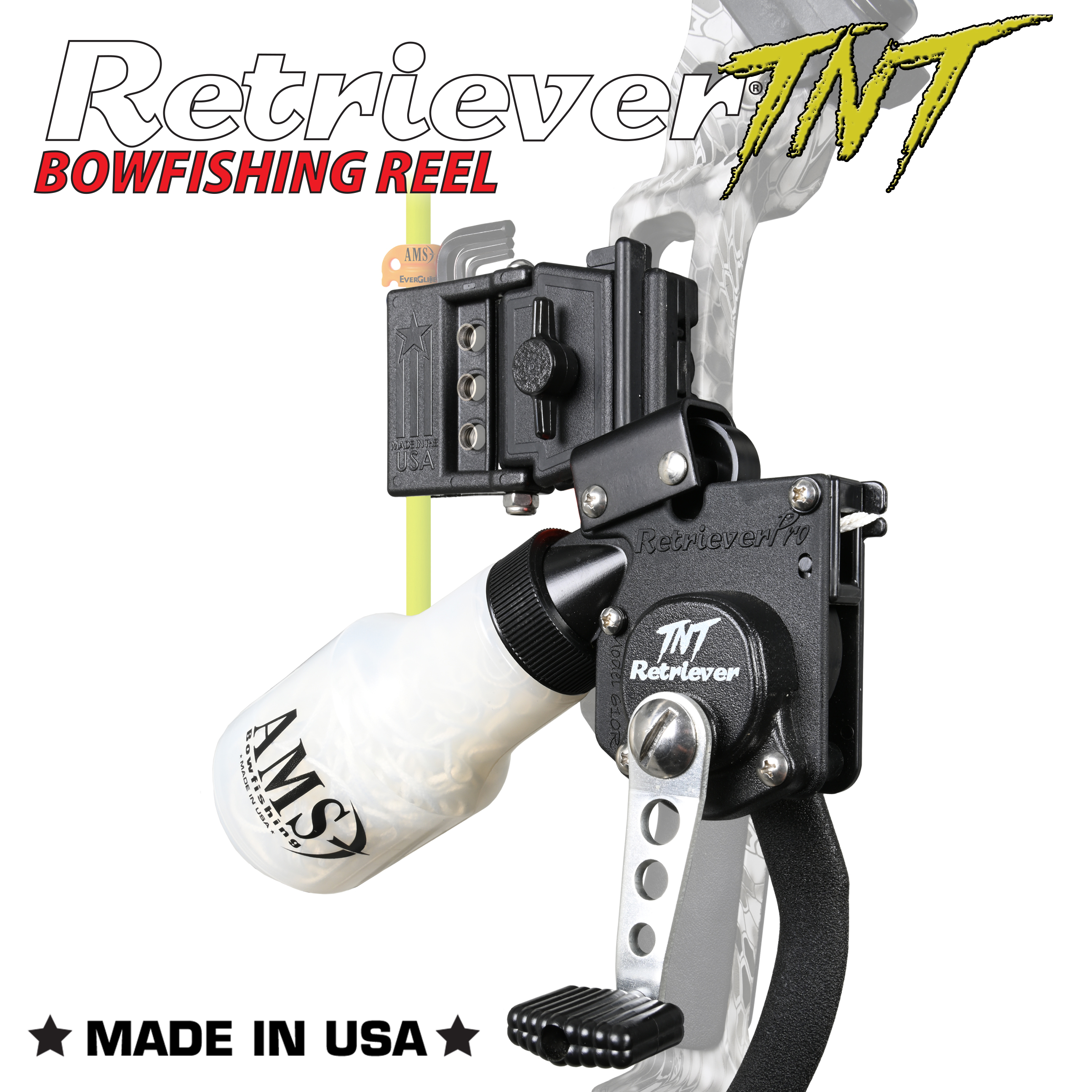 Mounting an AMS Bowfishing Reel and Kit to my Compound Bow for