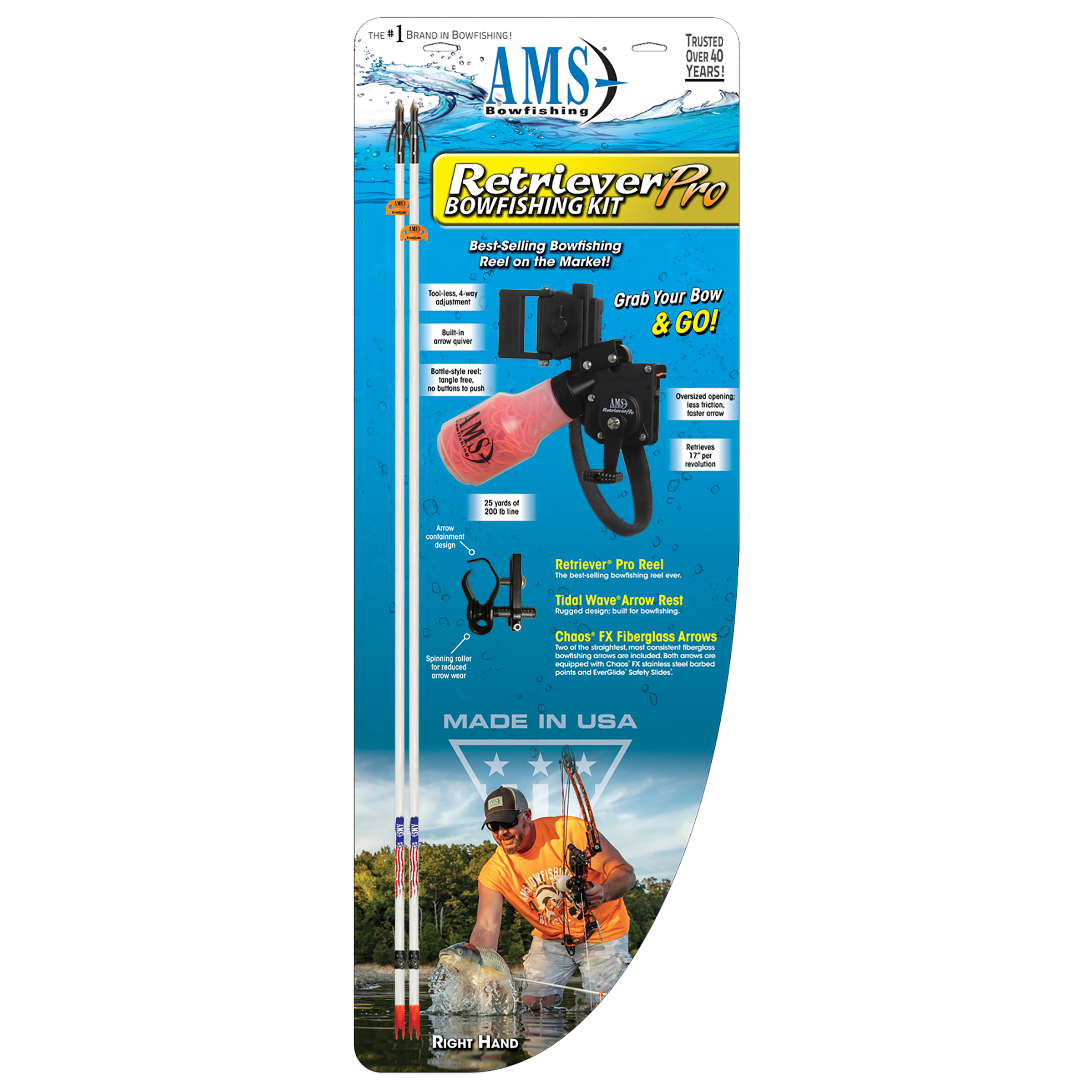 AMS Retriever Pro Bowfishing Combo Kit