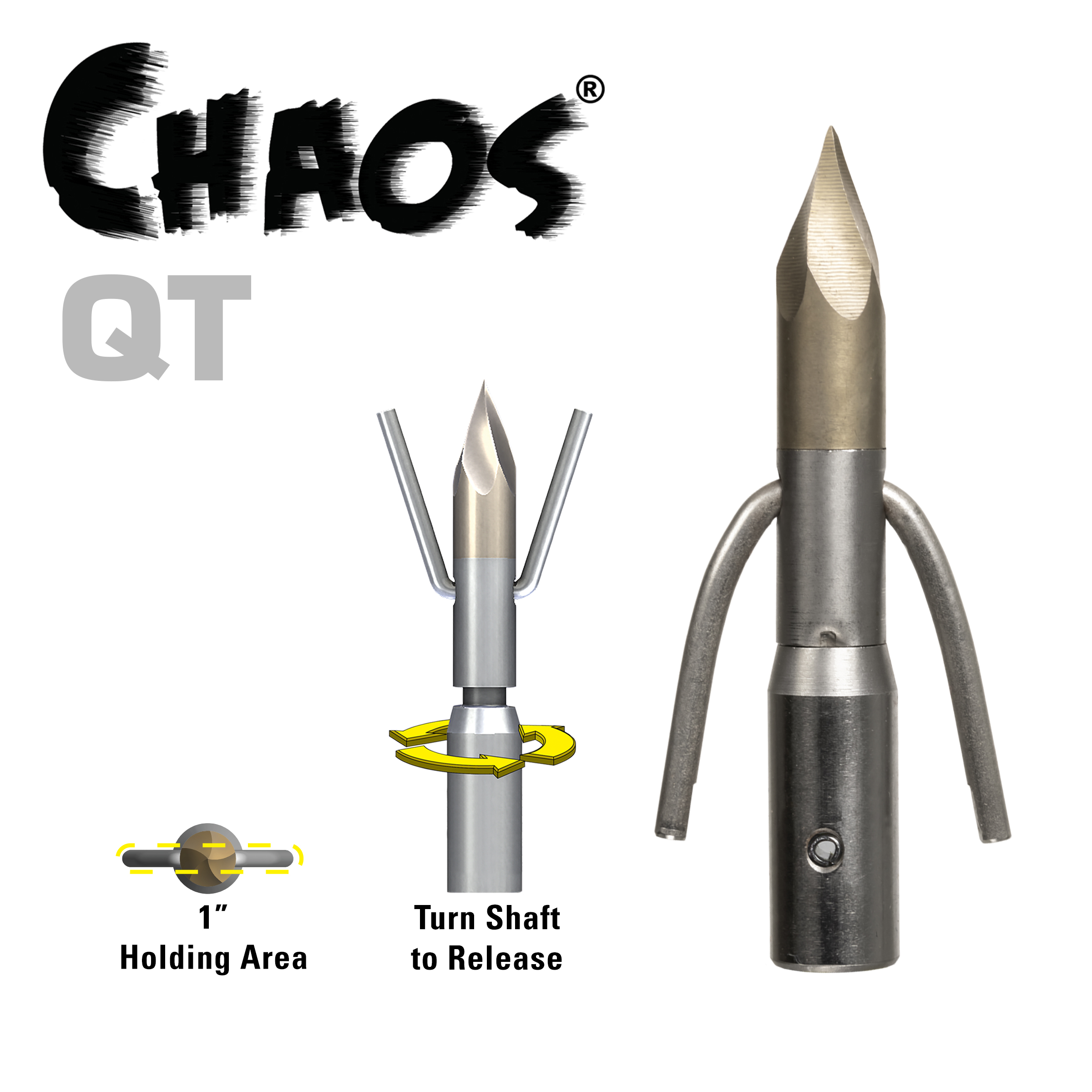 Chaos® QT (Shaft-Turn Release) - AMS Bowfishing