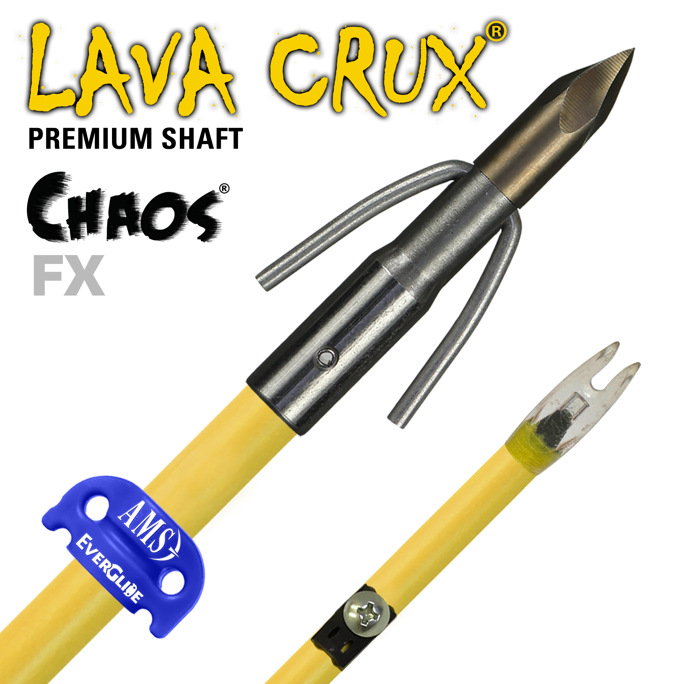 Chaos FX Premium Lava Crux Carbon-Core (Tip-Turn Release) - AMS