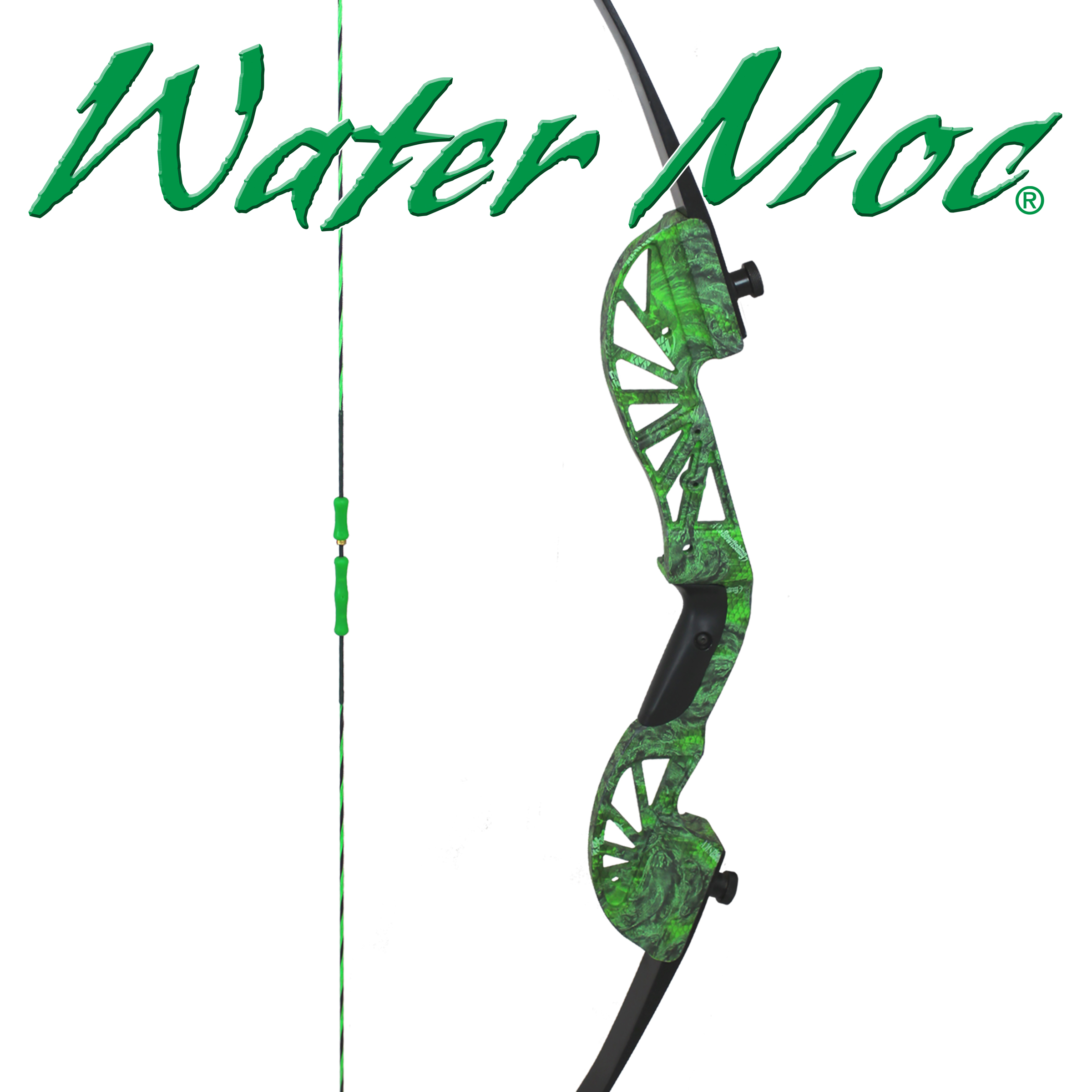 AMS Bowfishing Water Moc Recurve Bow Only - Right Hand