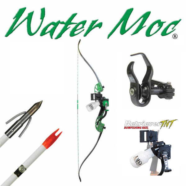 AMS Bowfishing Water Moc Recurve Bow Kit