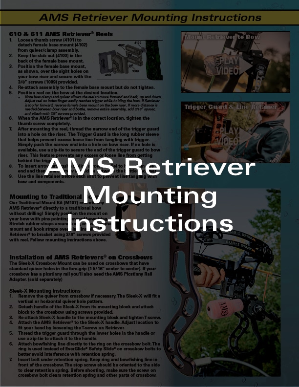 Instructions - AMS Bowfishing