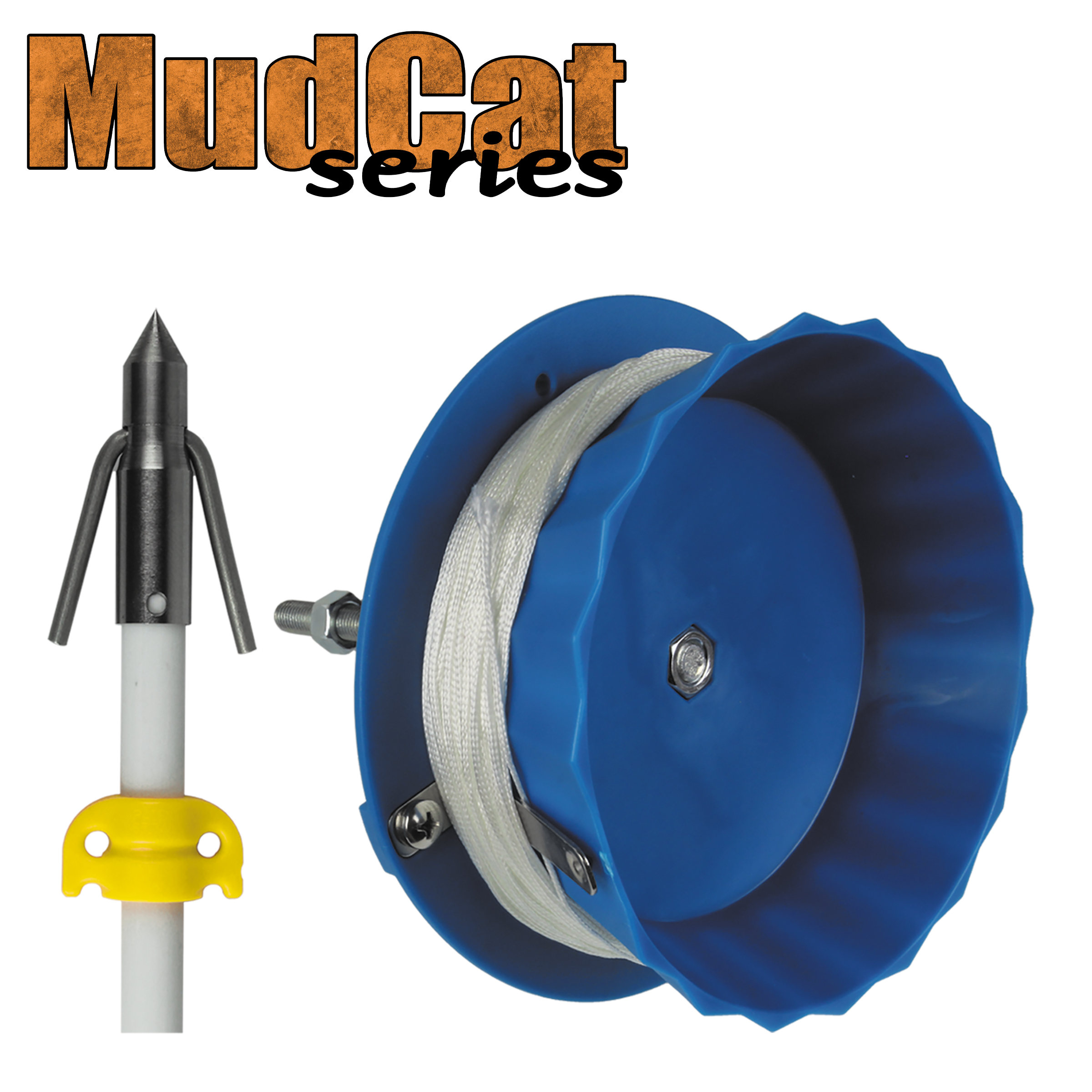 Mudcat Bowfishing Reel & Arrow - Kit Wrap Style