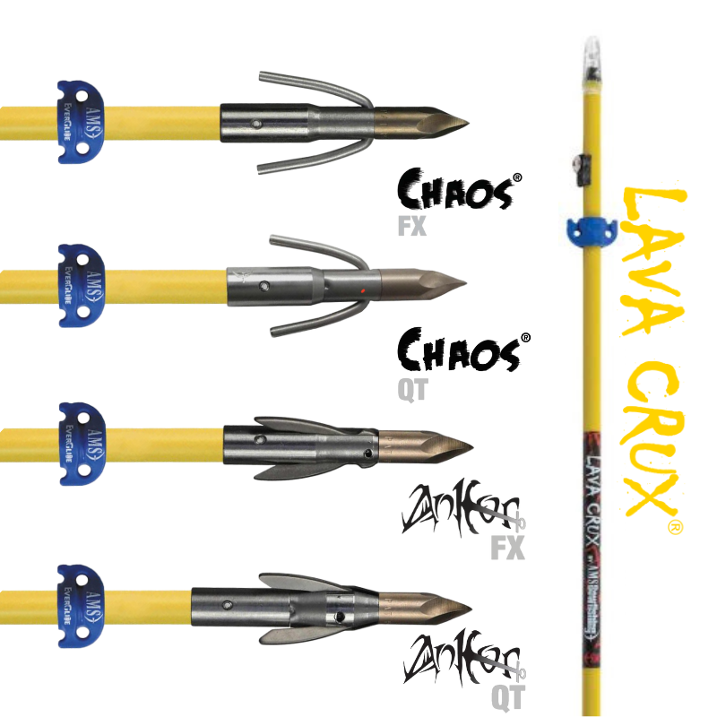 Premium Lava Crux® Carbon-Core Arrows - AMS Bowfishing