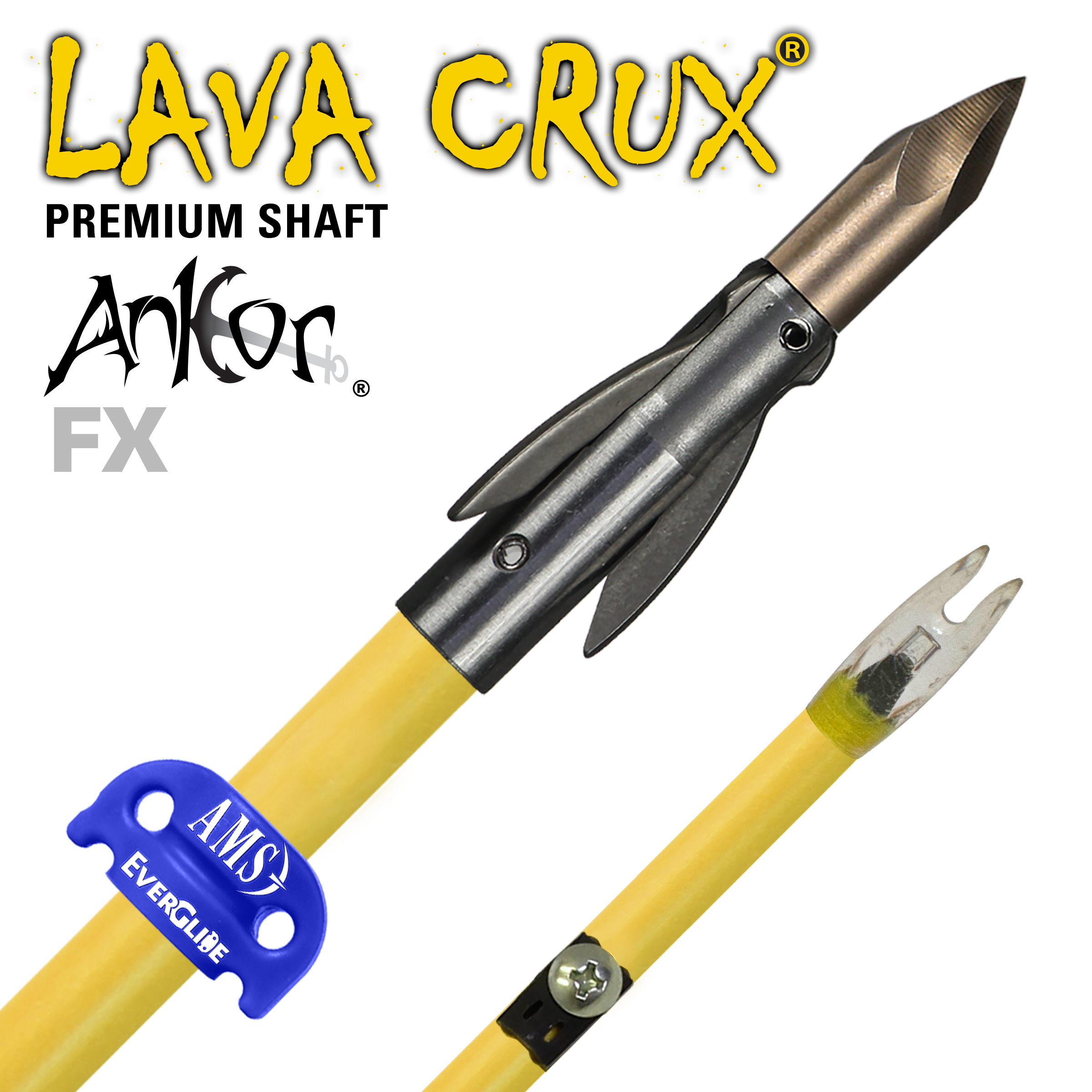 AnKor FX Premium Lava Crux Carbon-Core (Tip-Turn Release)