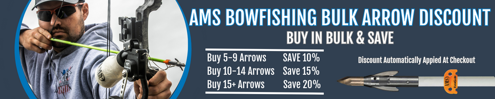 AMS BOWFISHING BULK ARROW DISCOUNT12
