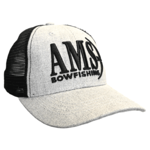 Gray and Black Mesh Logo Hat