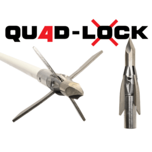 Quad-Lock™ Arrow White (Shaft-Turn Release)