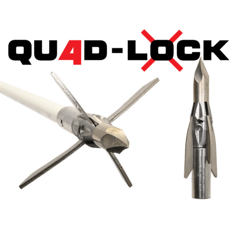 Quad-Lock™ Arrow White (Shaft-Turn Release)